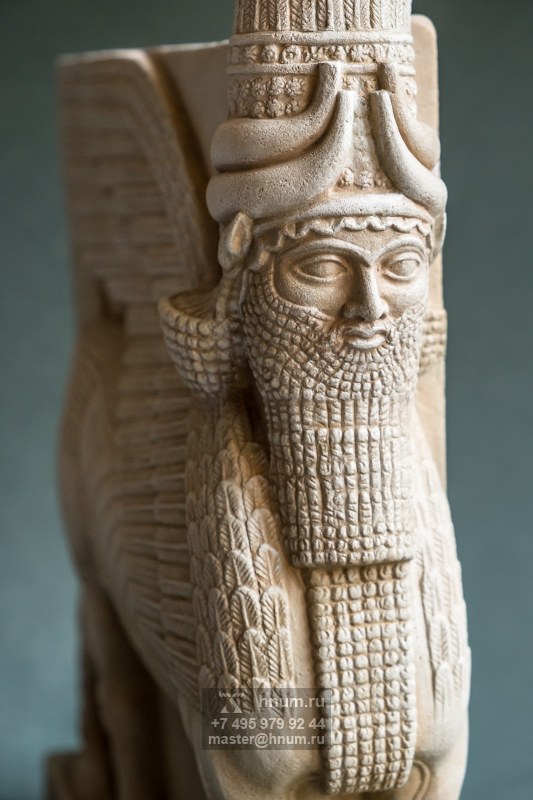 Скульптура Шеду - коллекция Месопотамия - скульптурная мастерская ХНУМ