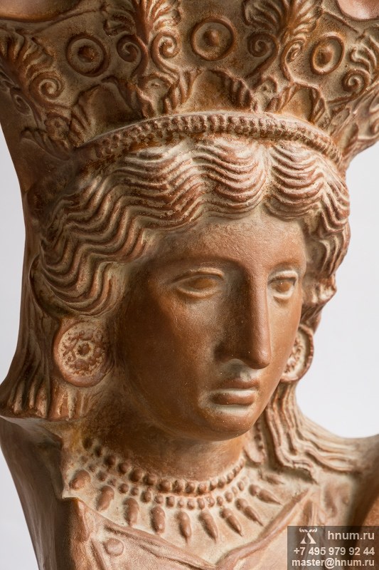 Скульптура Кибела с тимпаном (бюст) - коллекция Античность - скульптурная мастерская ХНУМ