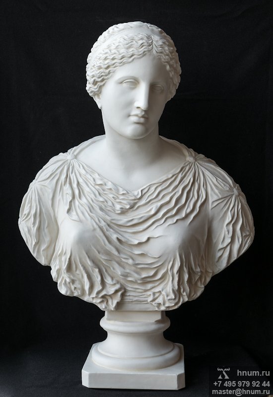 Венера в одеждах (бюст)- скульптура для интерьера - купить в интернет-магазине ХНУМ