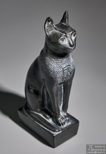 Бастет - древнеегипетская кошка - скульптура, репродукция - коллекция: Древний Египет - скульптурная мастерская ООО ХНУМ