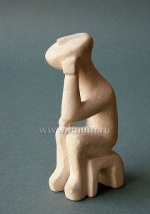 Кикладский идол Сидящий (Ан-54-022)