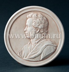 Пушкин А. С. (медальон) (Сл-30-022)